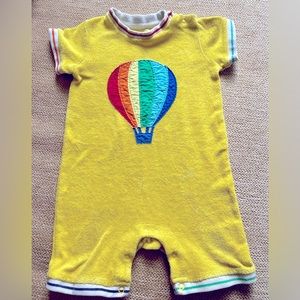 Little bird retro romper